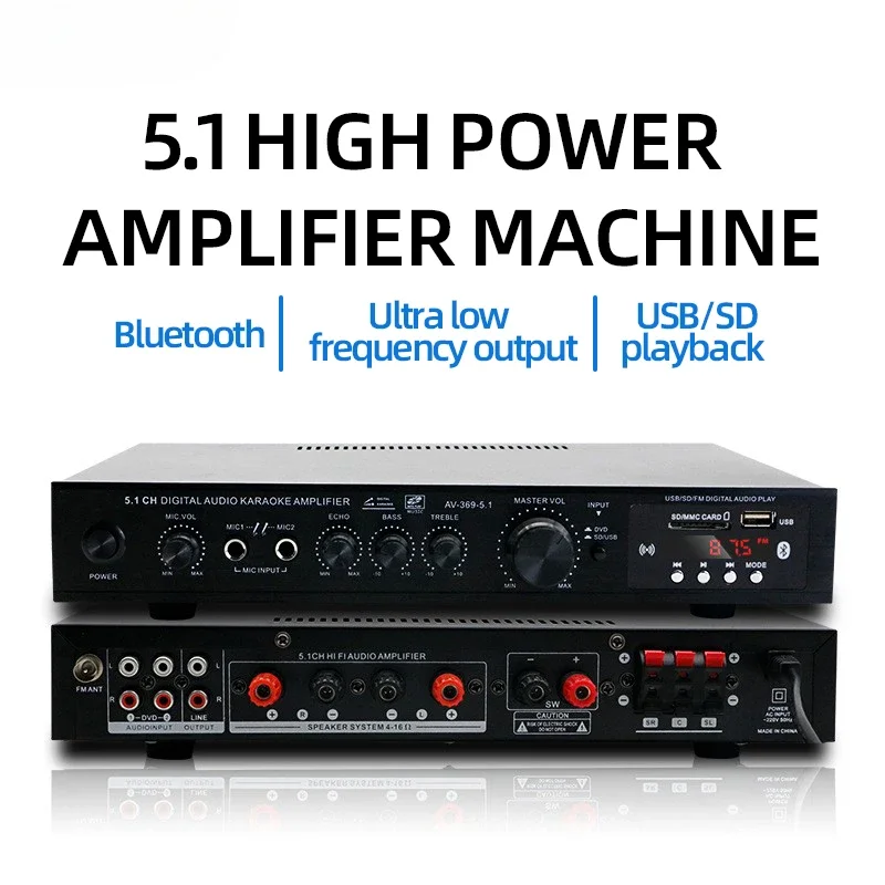 Home Cinema Speaker System - AV-369BT AMP per altoparlante audio Bluetooth