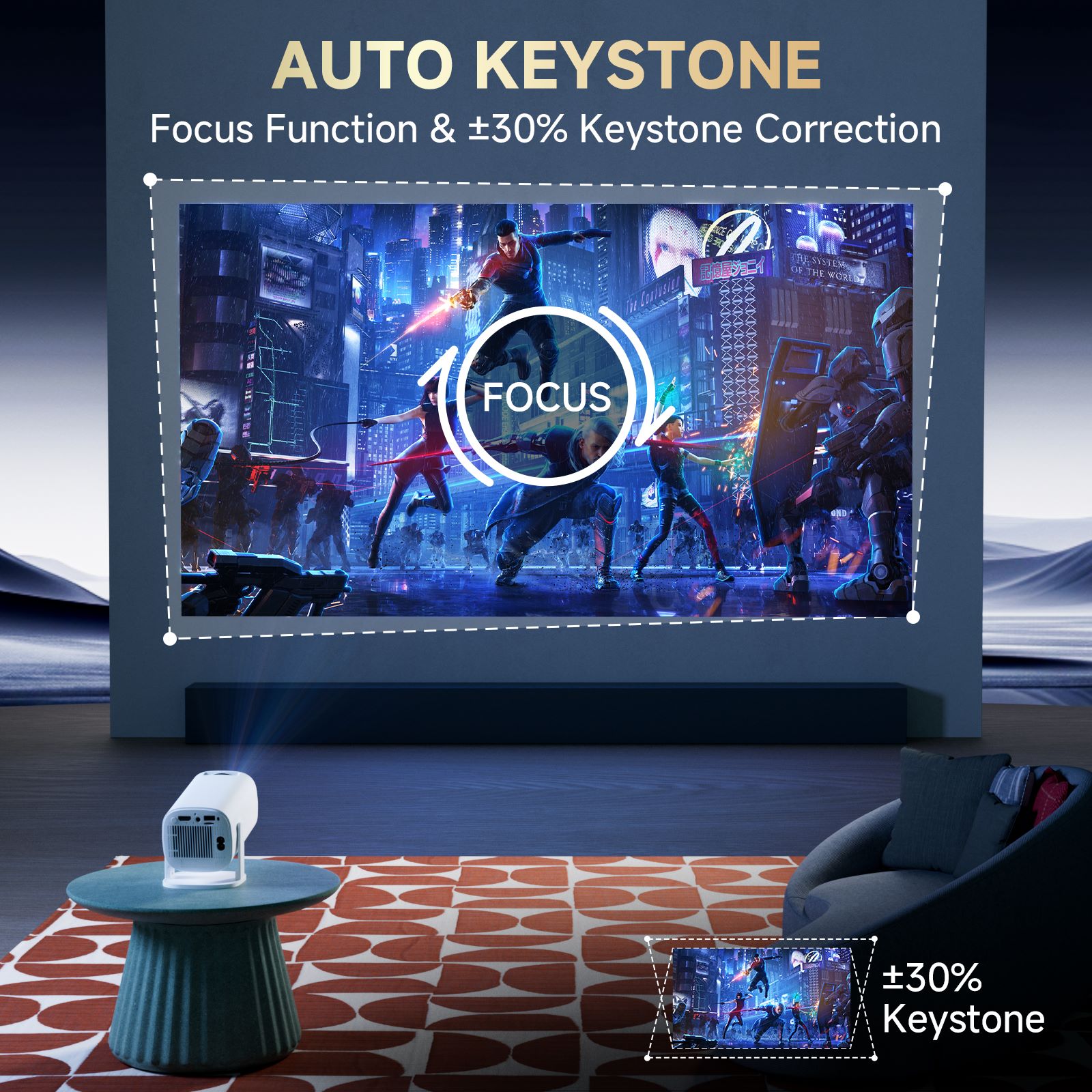 HONGTOP P30PRO Mini proiettore - Home Cinema Focal recensione e prezzo