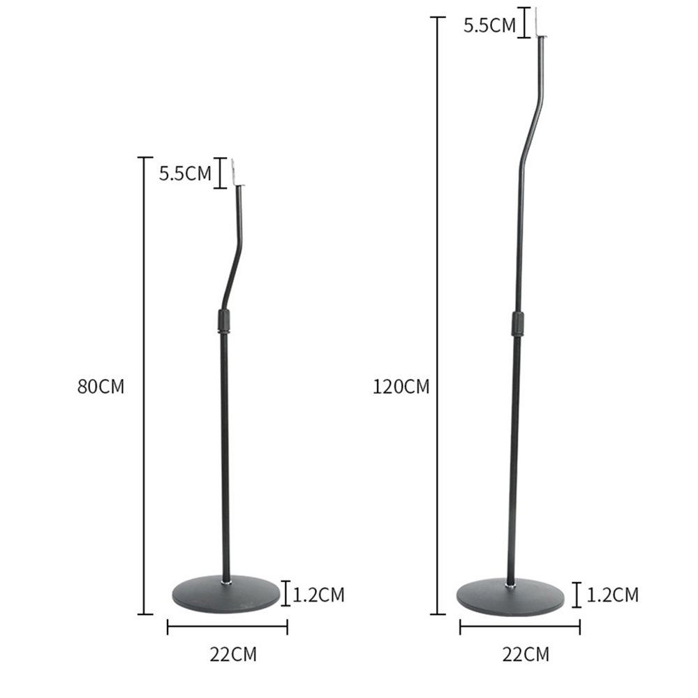 1 paio 80-120MM supporti per a - Home Cinema Logitech Z906 recensione e prezzo