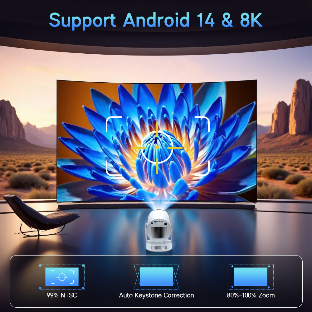 Proiettore Magcubic Android 14 - Home Cinema Focal recensione e prezzo