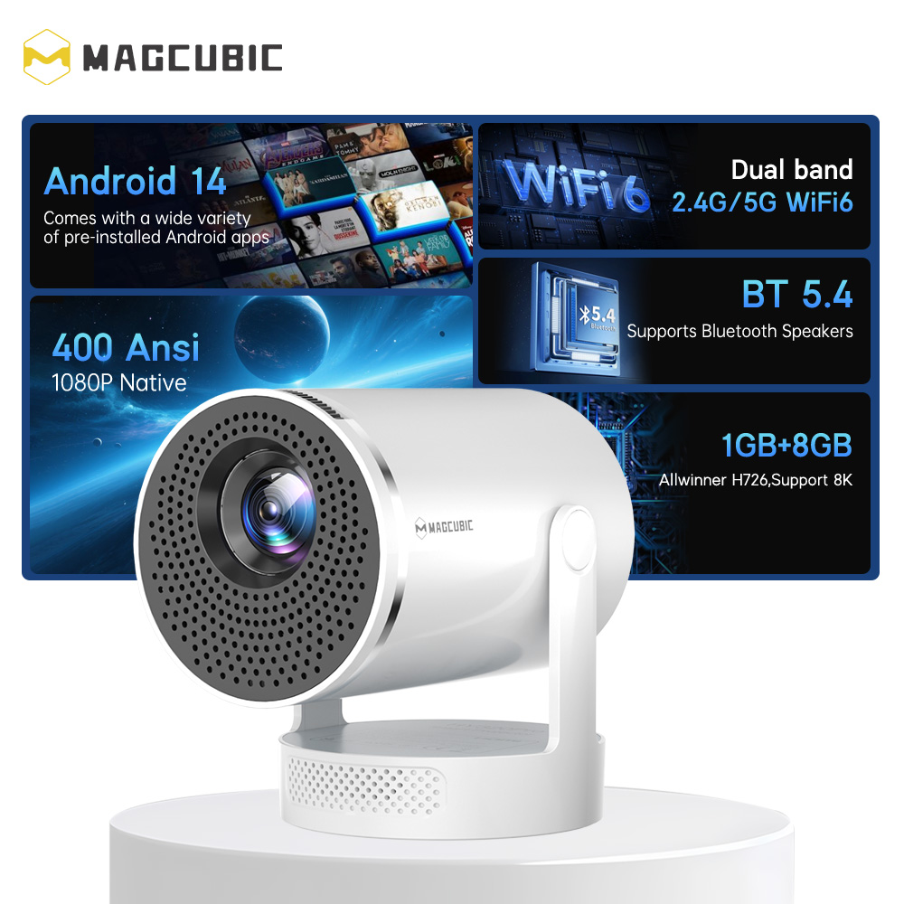 Proiettore Magcubic 8K HY320Pr - Home Cinema Focal recensione e prezzo