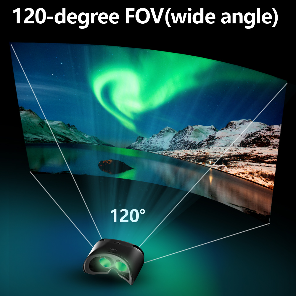 Occhiali VR per realtà virtual - Home Cinema Glasses recensione e prezzo