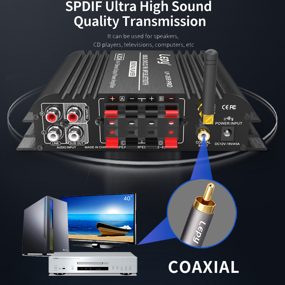 LEPY LP-269PRO Amplificatore a - Home Cinema Speaker System recensione e prezzo