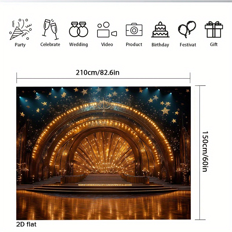 Luci ad Arco Dorate di Lusso p - Home Cinema Events recensione e prezzo
