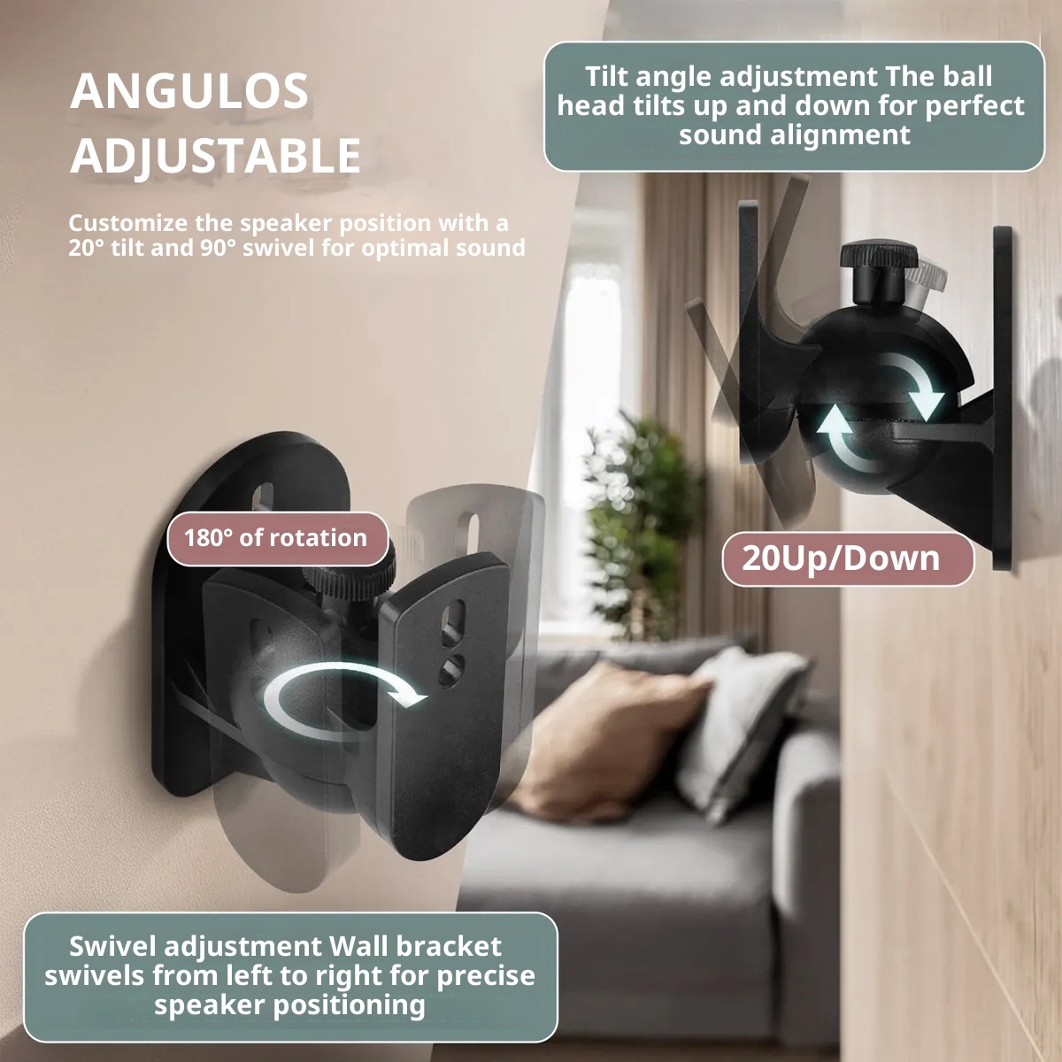Staffe per altoparlanti regola - Home Cinema Logitech Z906 recensione e prezzo