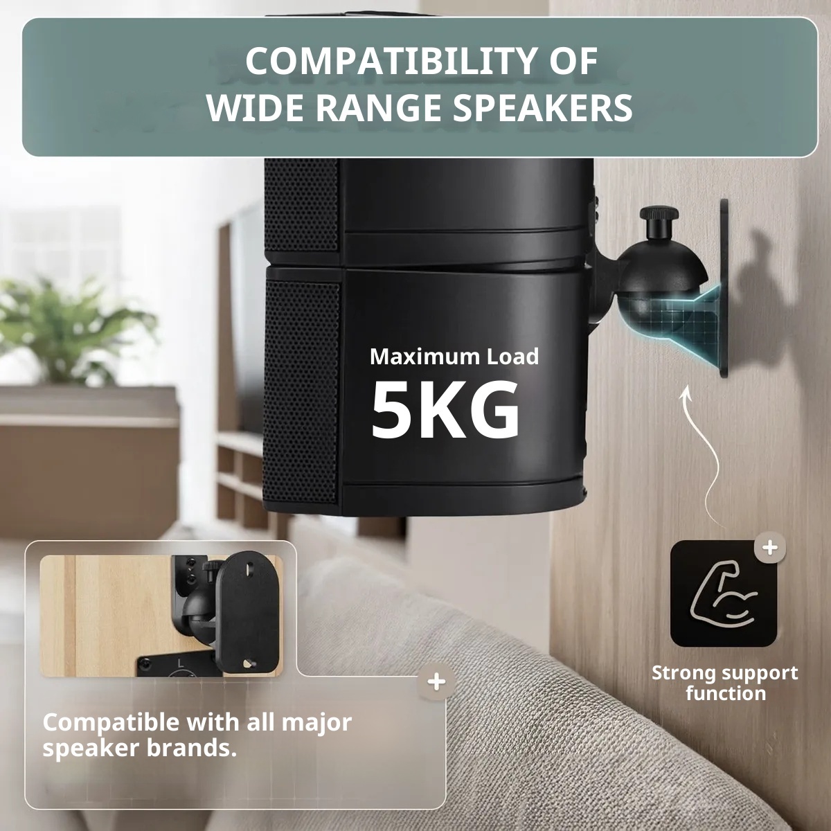 Staffe per altoparlanti regola - Home Cinema Logitech Z906 recensione e prezzo