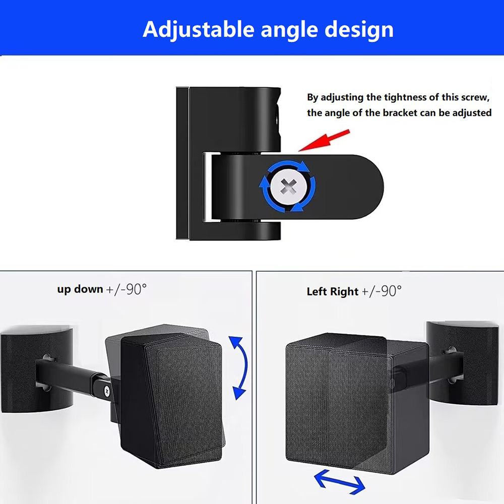 2 pezzi staffa per altoparlant - Home Cinema Logitech Z906 recensione e prezzo