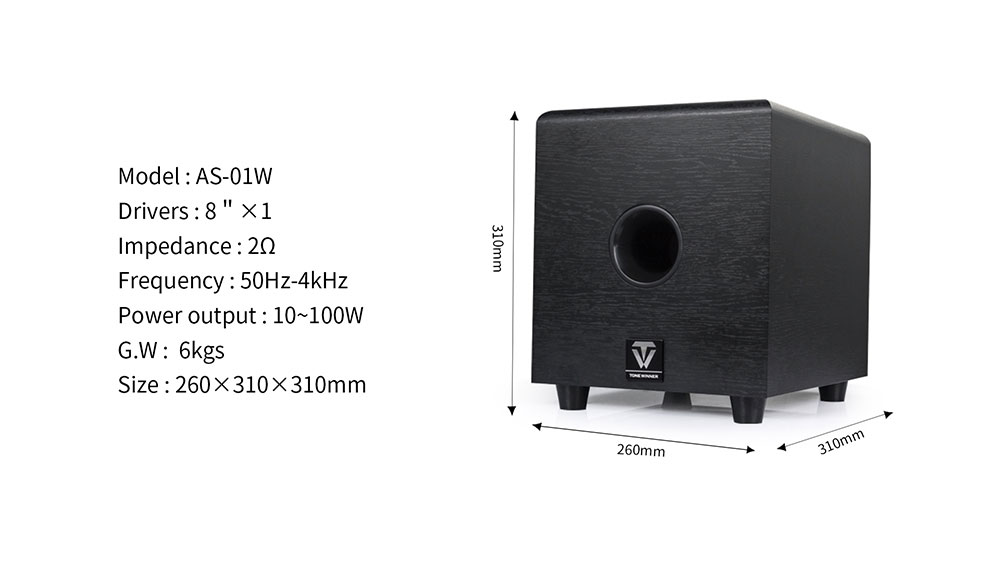 Tonewinner YX-01P Sistema Audi - Home Cinema Speaker System recensione e prezzo