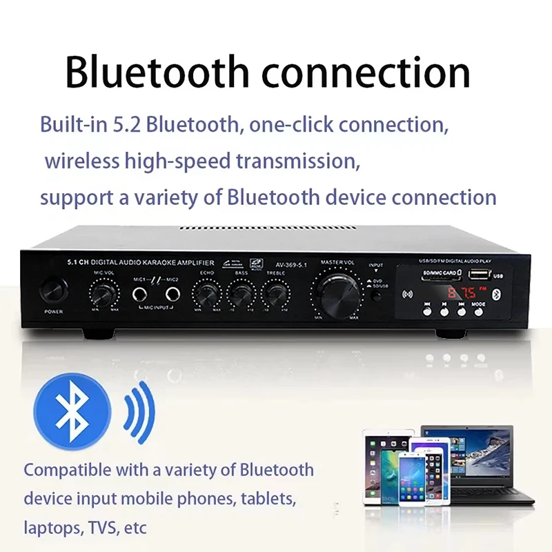AV-369BT AMP per altoparlante  - Home Cinema Speaker System recensione e prezzo